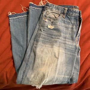 Abercrombie distressed jeans
